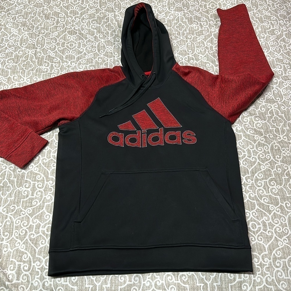 mens womens adidas hoodie sz m new